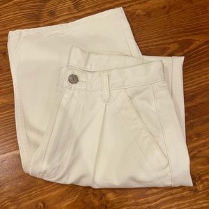 BDG white denim- mom jeans